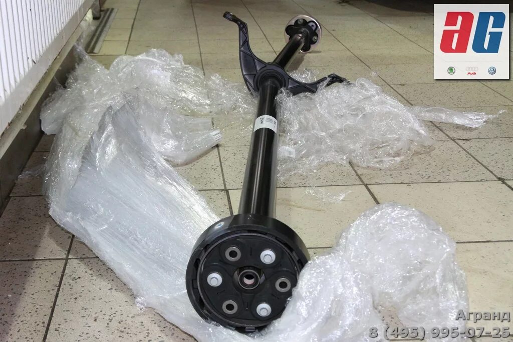 Смазка подвесного подшипника - Volkswagen Tiguan (1G), 2 л, 2009 года плановое Т