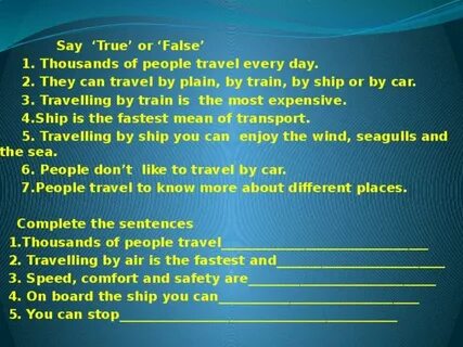 True travel