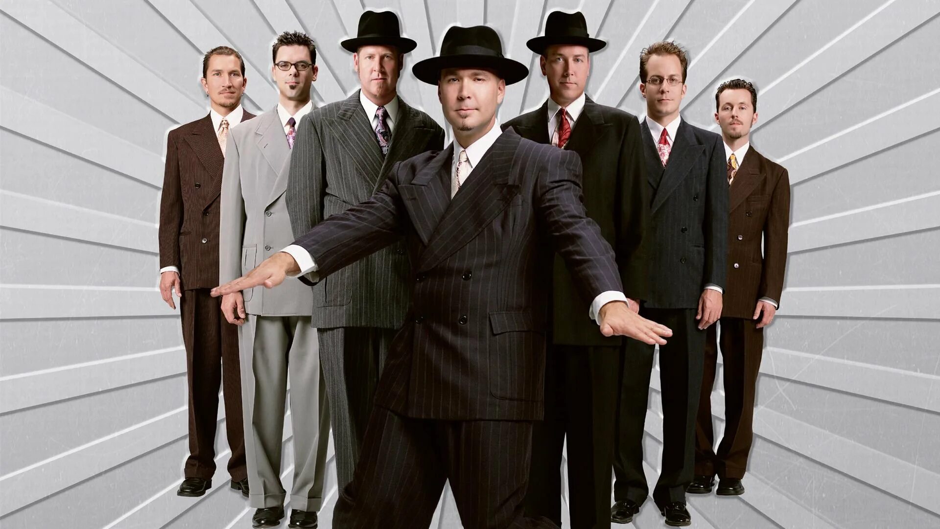 Big Bad Voodoo Daddy. Big Bad Voodoo Daddy big Bad Voodoo Daddy. Группа мужчин. Картины с группой мужчин.