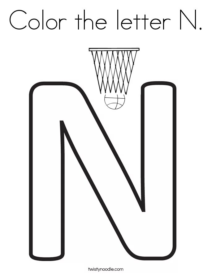 N color. Letter n coloring. letter n coloring pages. letter n color. letter n for coloring.