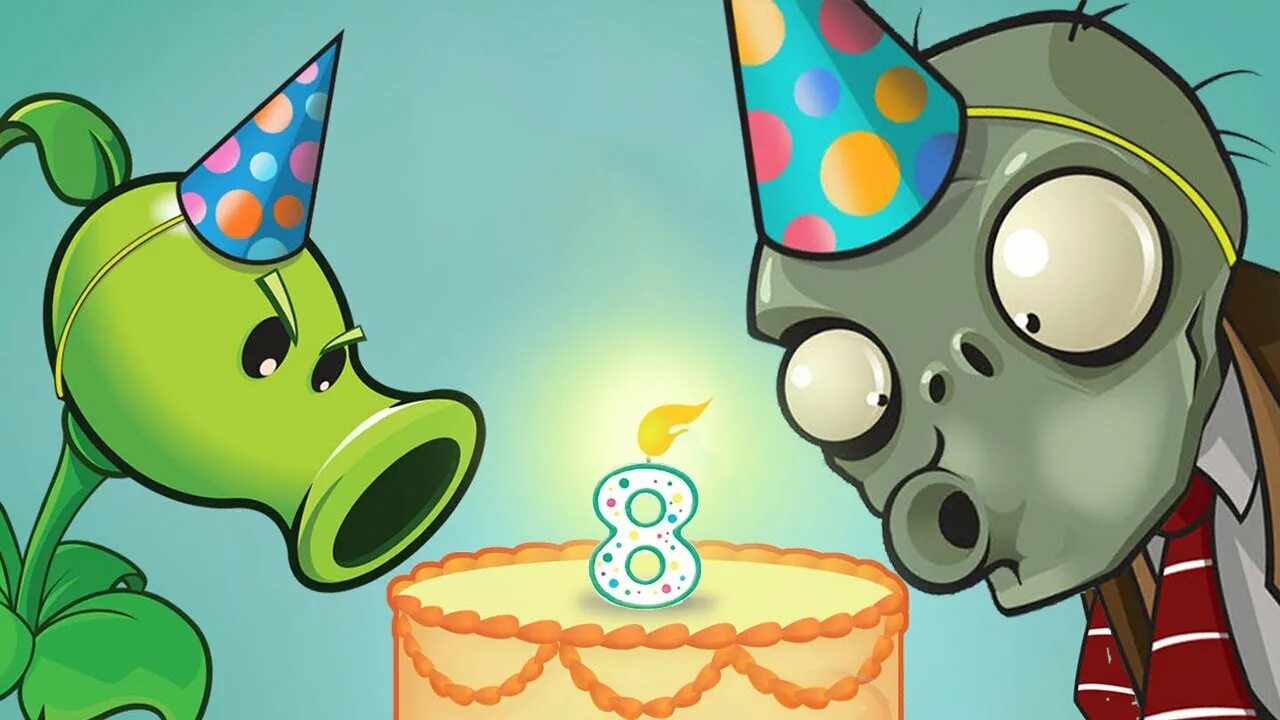 Растения против зомби Happy Birthday. Plants vs Zombies день рождение. Вечеринка в стиле растения против зомби. Растения против зомби 2 день рождение. Рождение против зомби