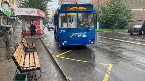 Троллейбусы начинают ходить