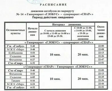 Расписание автобусов лапино