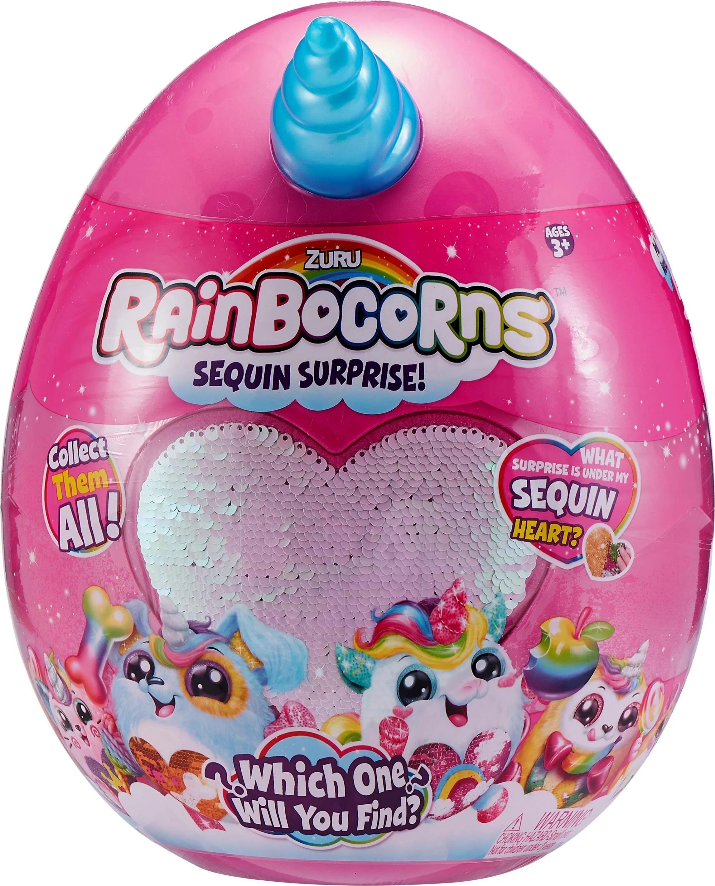 Мягкие сюрпризы. Мягкая игрушка Zuru Rainbocorns т15683в в яйце 23 см. Игрушка Rainbocorns большой сюрприз. Единорог в яйце Rainbocorns.