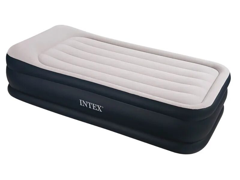 Надувная кровать Intex Deluxe Pillow rest raised Bed (64136). Надувная мебель Intex 64132. Intex 67732 надувная кровать. Кровать надувная Intex 64132 191х99. Купить надувной матрас с насосом недорого