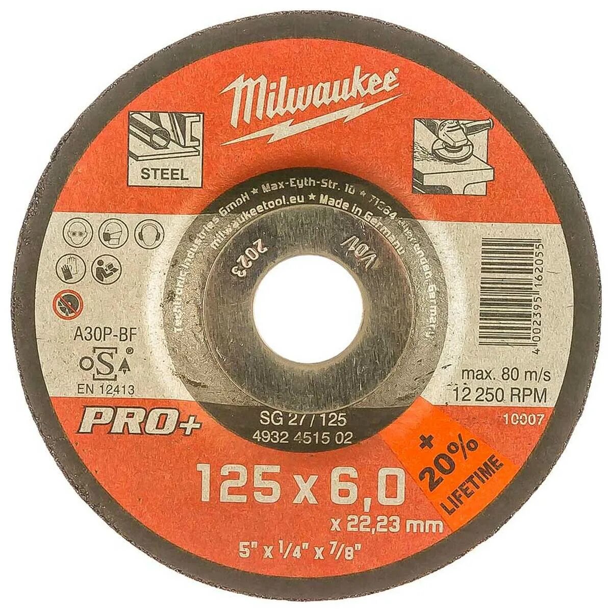 Диск по металлу milwaukee. Диск по металлу milwaukee