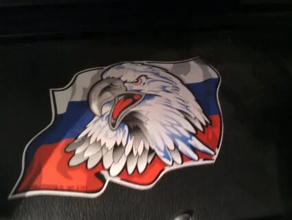 Орел россией на машину