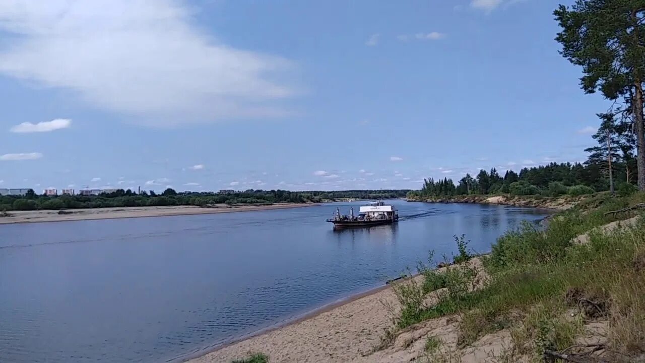 Посёлок Трехозерка. Вычегда Сыктывкар. Рыбы Вычегды реки. Паром Трехозерка Сыктывкар.