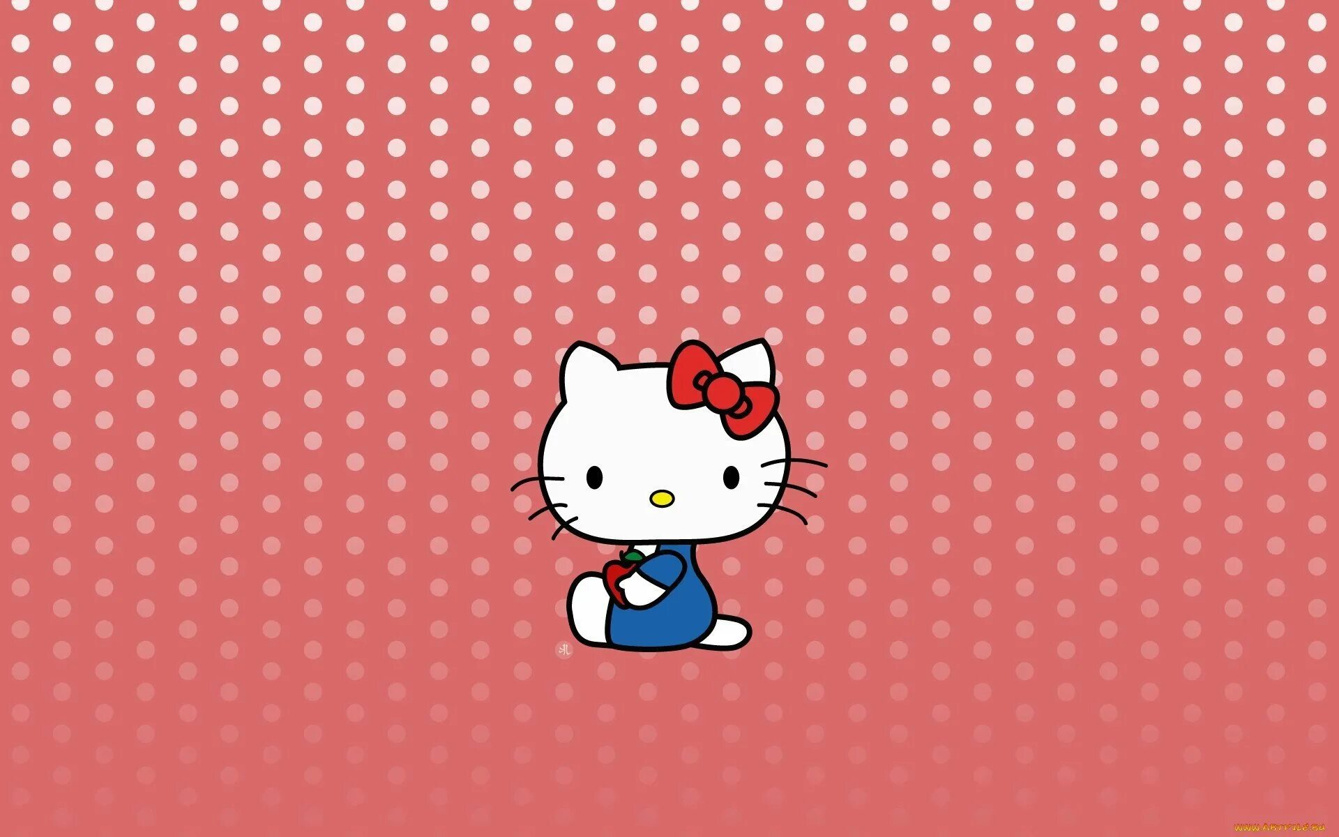 Экран hello kitty