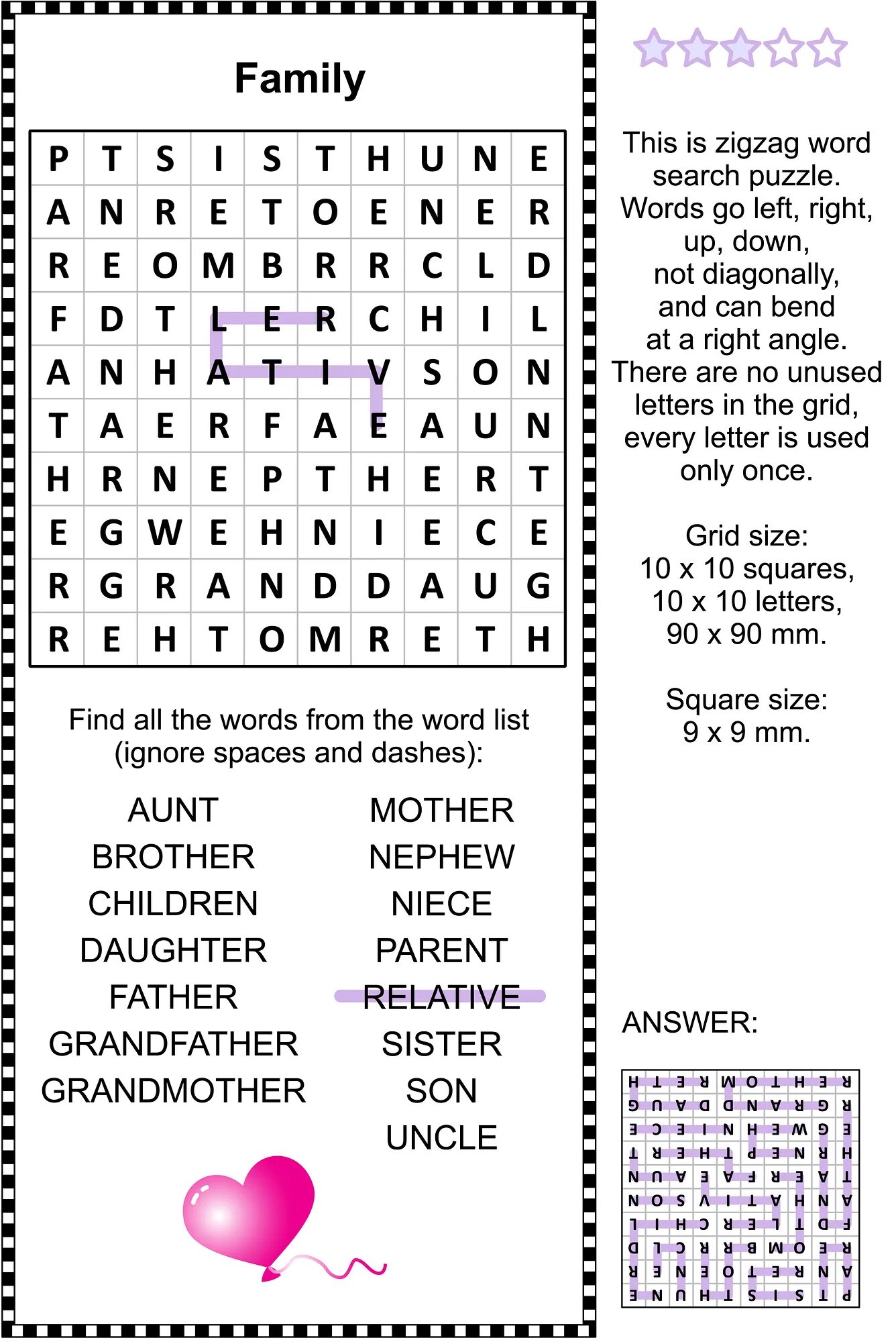Word grid challenge. Wordsearch relatives. grid family. find 31 words related to family in the grid. word grids rosenberg.