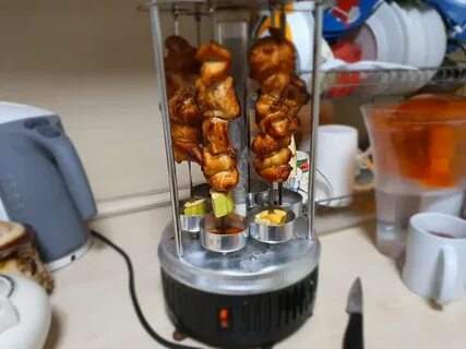 Электрошашлычница сколько жарить