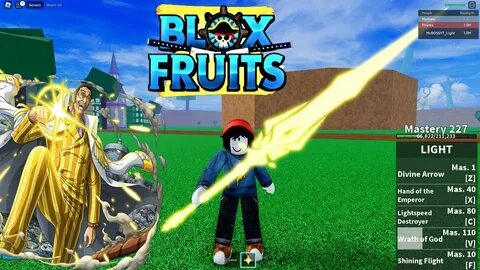 Blox fruits свет