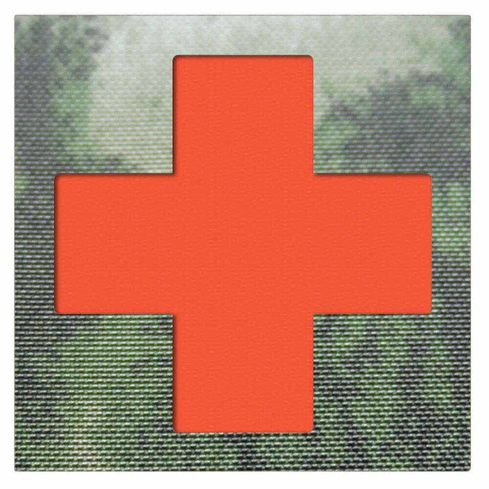 Знак госпиталя. Медицинский крест. Красный крест на зеленом фоне. Военно-медицинский крест. Военный мед крест.