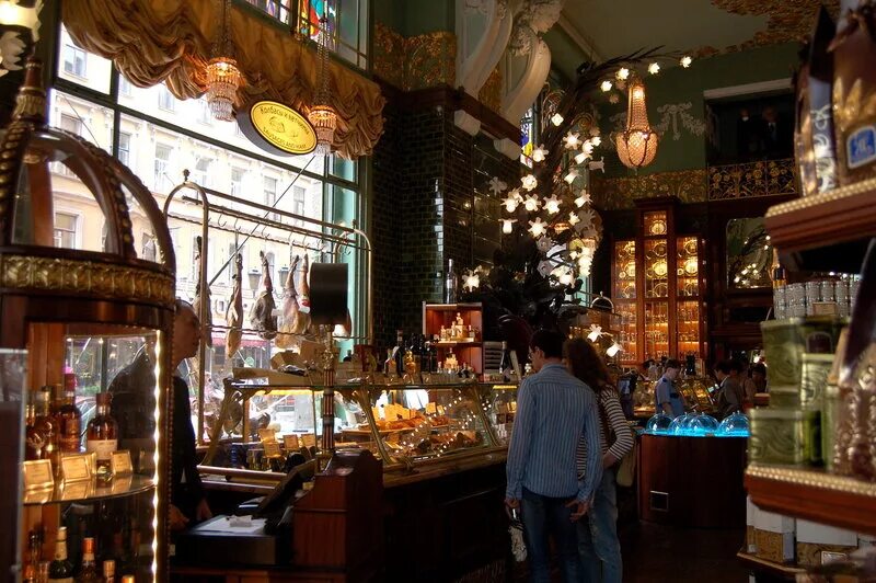 ресторан елисеевский в санкт петербурге