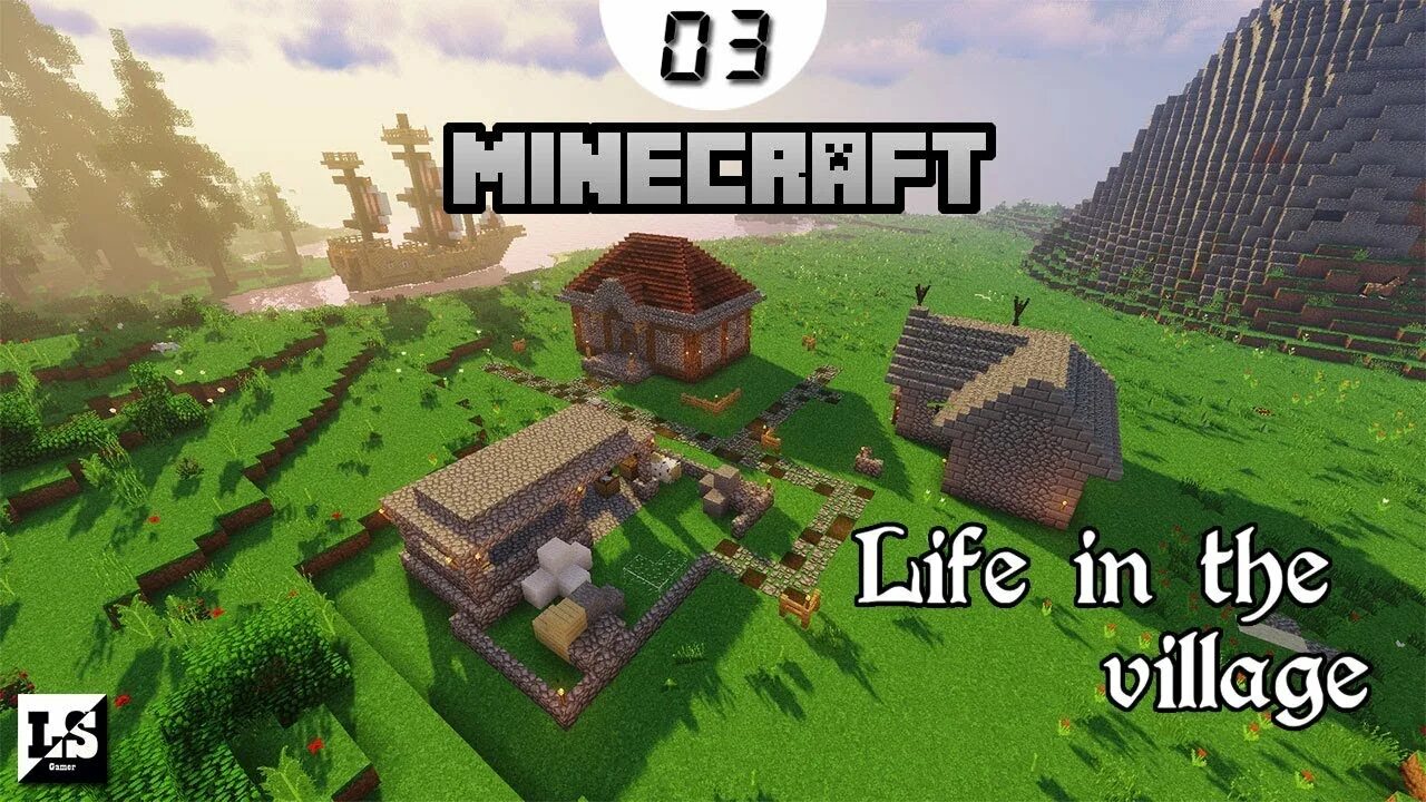 Life in the Village Minecraft. Life in the Village 3. Minecraft поселение. Life in the Village 2. Life in the village 1