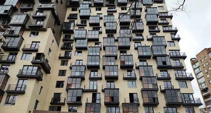 Прозрачные балконы Архитектура, Девелопмент, Фасад