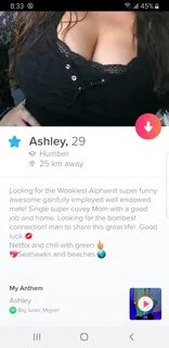 Don't have a big dick, but this girl edited her tinder profile after w...