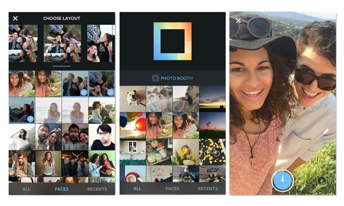Программы для фотографий инстаграмма. Фото Инстаграм приложение. Приложение совмещение фото. Приложение для коллажей в Инстаграм.