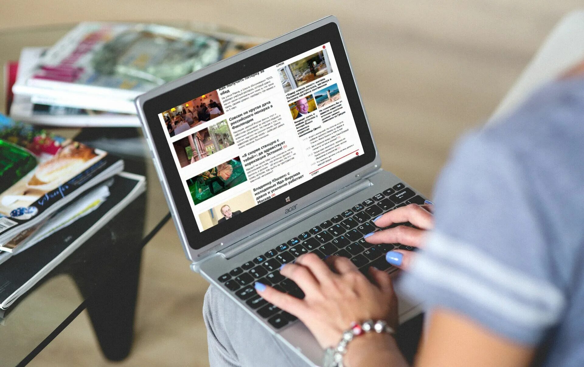 Веб дизайн. Веб-разработчик /дизайнер. Ноутбук руки. Графический дизайнер. Человек перед компьютером.