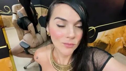 A naughty curvy milf with big boobs loves to tease you while she licks her ...