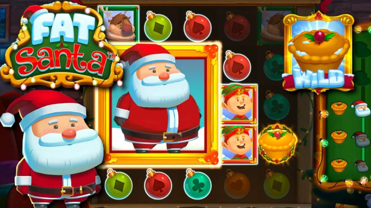 Вилд санта. Фат Санта слот. Слот фат Санта казино. Слот Фет Санта. Санта казино fat Santa.