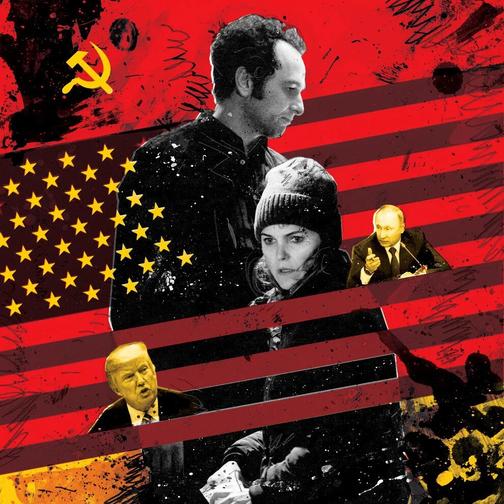 The americans watch. Американцы Постер горизонтальный. We all Living in America.