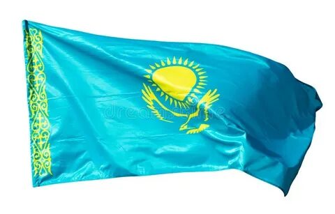 Флаг белого казахстан