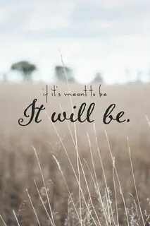 I will be happy