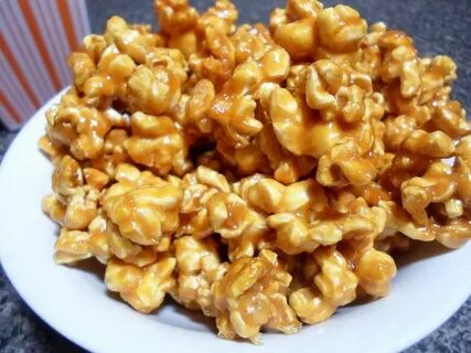 Как сделать попкорн с сахаром