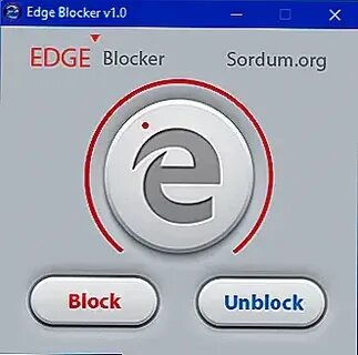 Edge blocked