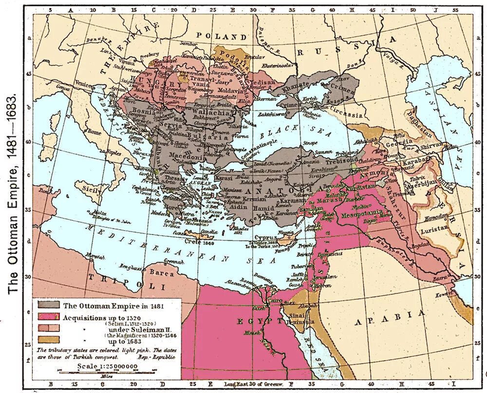 Османская Империя 1683 карта. Османская Империя карта 17 век. Карта Османской империи 1980. Ottoman Empire на карте.