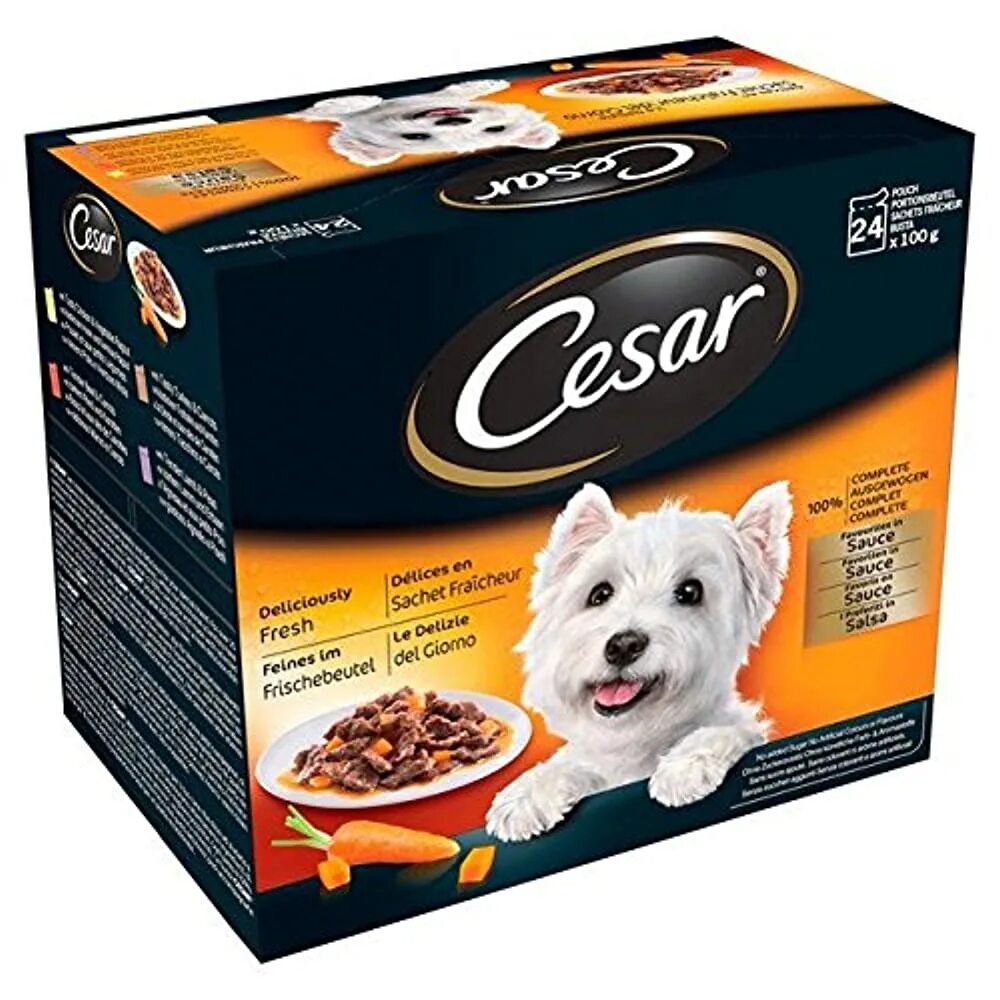 Влажный корм для собак Cesar. Корм Кесар для собак. Caesar корм для собак. Паучи Cesar для собак. Корма для собак беларусь