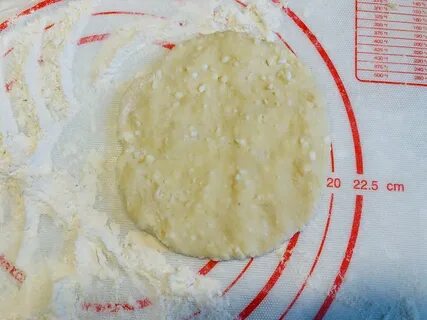 Тесто с творогом и сметаной