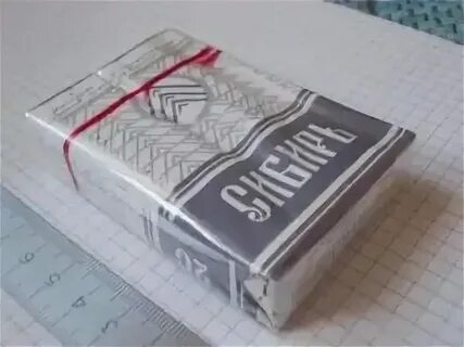 Размер пачки сигарет в см