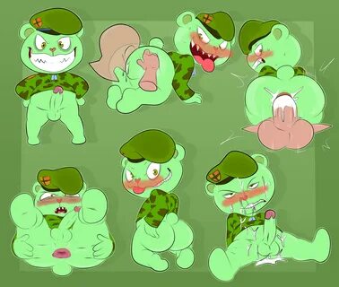 in, jerseydevil, flippy (htf), happy tree friends, anal, anthro, anus, ass