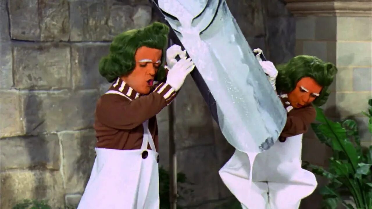 Умпа Лумпа 1971. Oompa loompa лесли брикасс