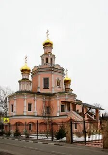 Церковь бориса и глеба в зюзино