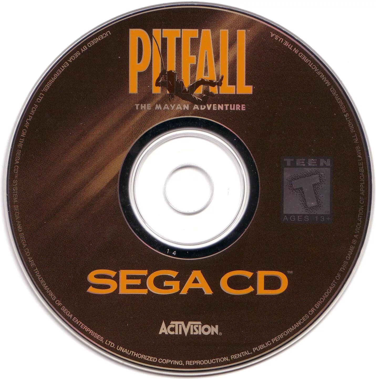 Скан диск. Питфал сега. pitfall the mayan adventure. mega диск. sega cd box.
