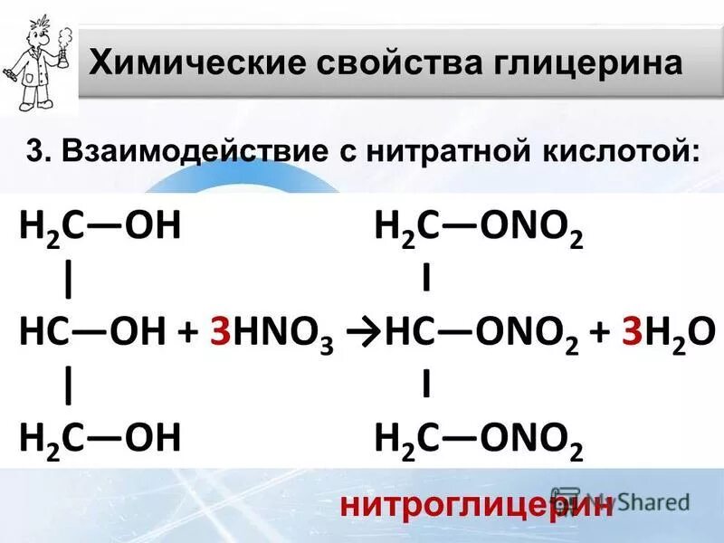 Какие свойства глицерина