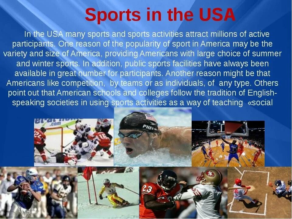 Sport topic