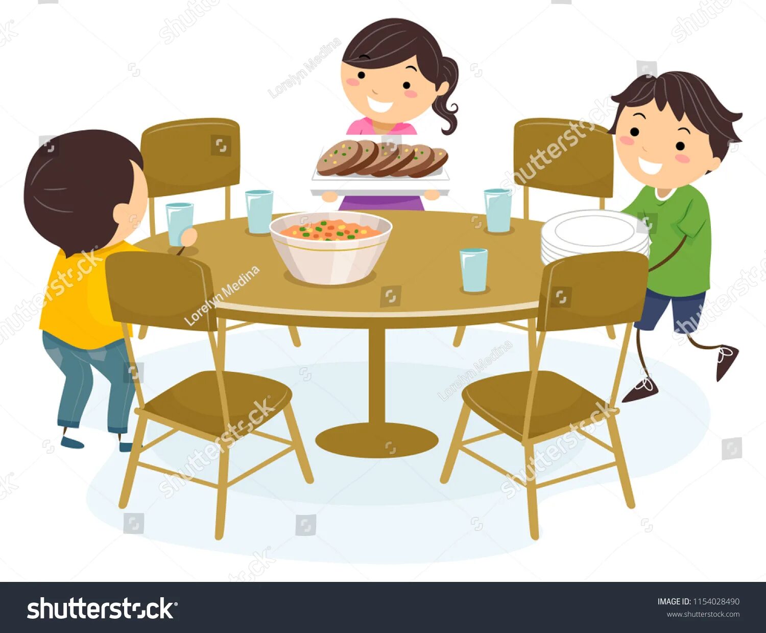 Arranging the table. Мальчик накрывает на стол рисунок. set the table вектор. set the table рисунок. set the table flashcard.