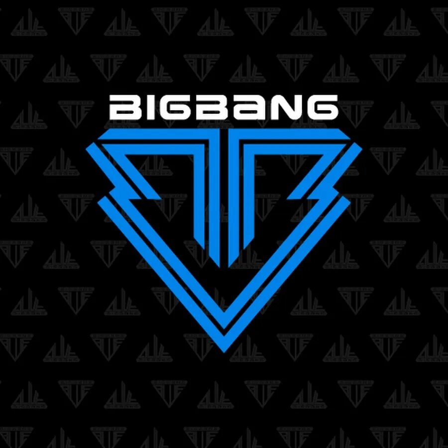 Blue bang. Big Bang группа знак. Биг бэнг логотип группы. Биг бэнг группа надпись. Big Bang kpop лого.