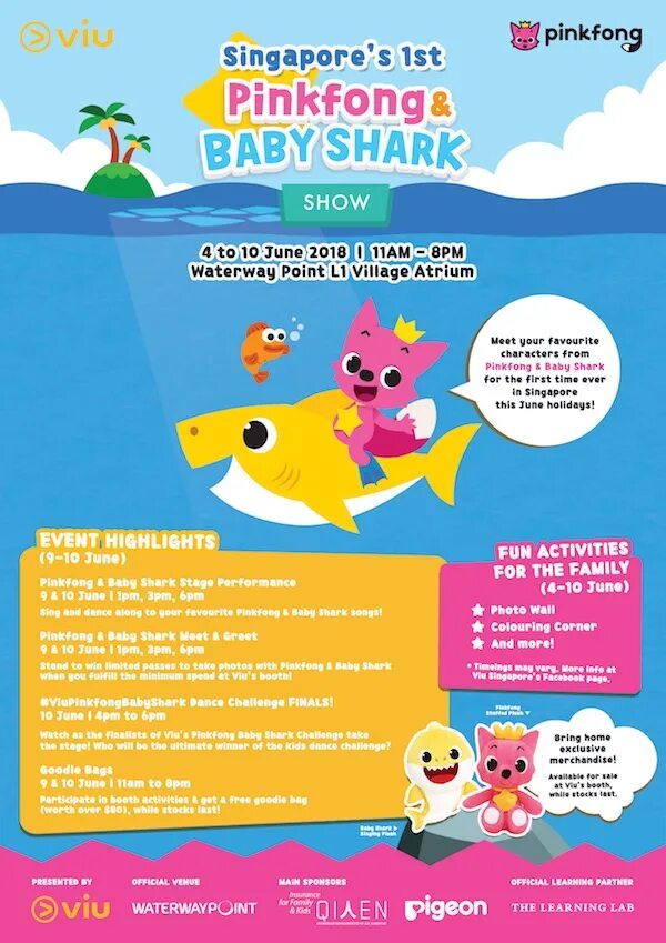Baby shark pinkfong где послушать. PINKFONG Baby Shark. Пинкфонг акулёнок. PINKFONG Singapore. Пинкфонг сборник.