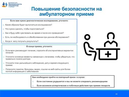 Медицинский центр безопасность