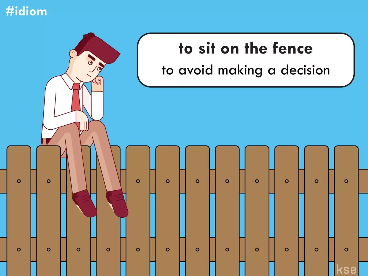 Sit on the Fence. Идиомы на английском. On the Fence идиома. Sit on the Fence идиома.