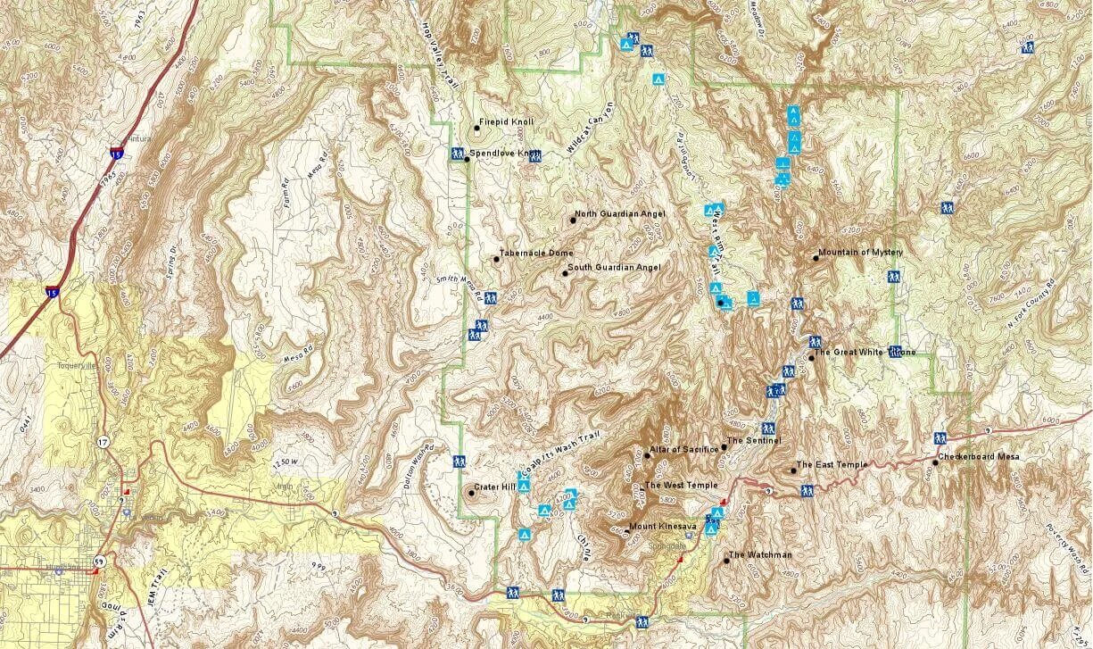 Туристические маршруты америки. Национальный парк Зайон на карте. Каньон Зайон карта. Карта национального парка Заамин. Парк Зайон США на карте.