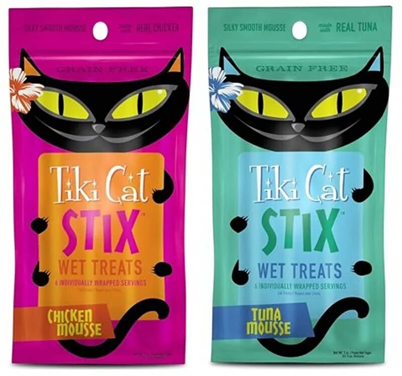 Тики кэт. Tiki Cat. Enjoy корм для кошек цыпленок. Упаковка Тики Кэта из магазина арт.