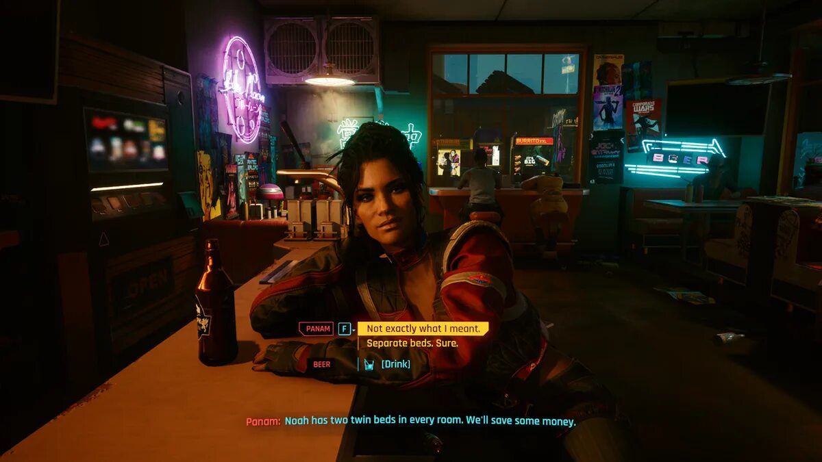 Панам Палмер Cyberpunk. Cyberpunk 2077 панам. Cyberpunk 2077 мотель Сансет. Panam romance