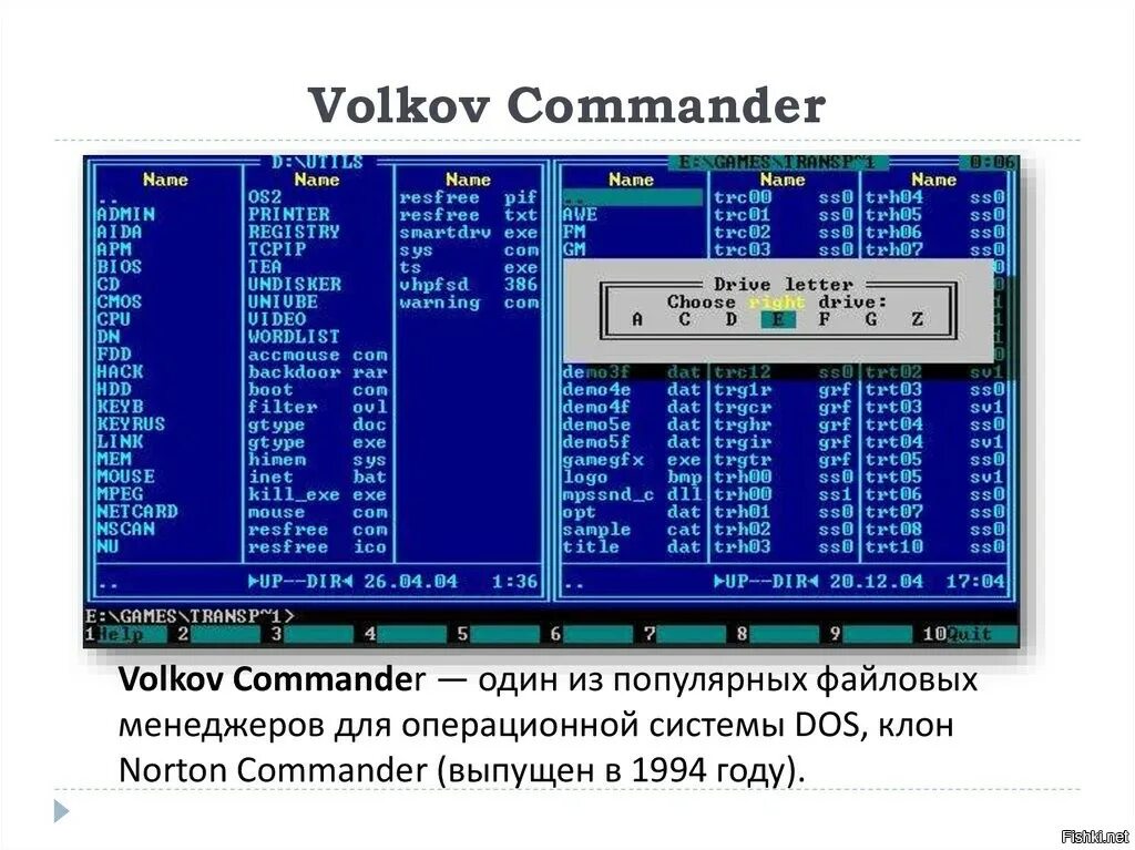Дос ру. Оболочка ОС Norton Commander. Волков командер для дос. Интерфейс Norton Commander. Файловый менеджер Norton Commander.