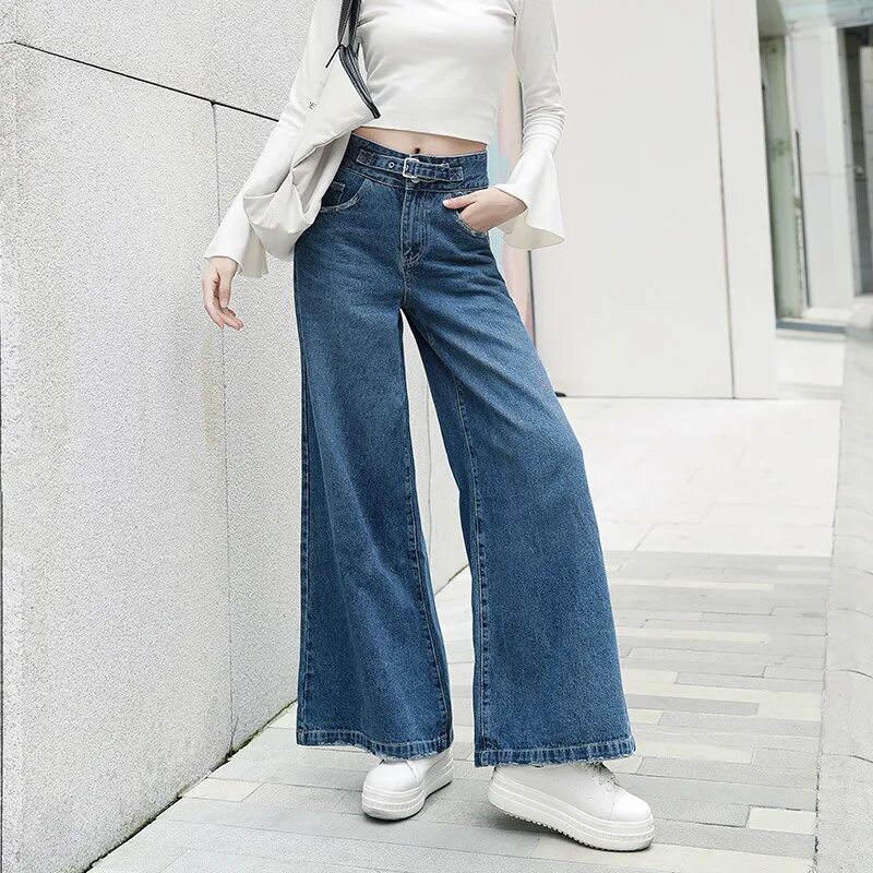 широкие брюки джинс. Wide leg джинсы корея 2020. широкие брюки женские. широкие брюки джинс. Wide leg джинсы корея 2020.